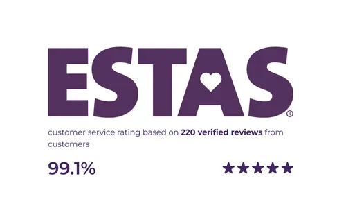 Four years in a row, Estas award winner with a 99.1% 5 star rating
