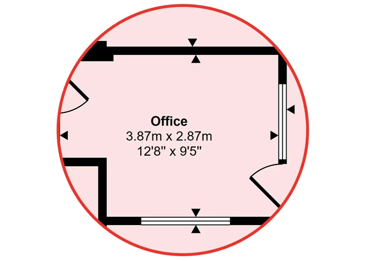 Property floor plan showing accurate room dimensions